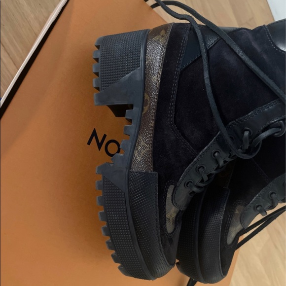 Louis Vuitton laureate platform desert boots size 36.5 US 6.5. 100% authentic. - Picture 4 of 7